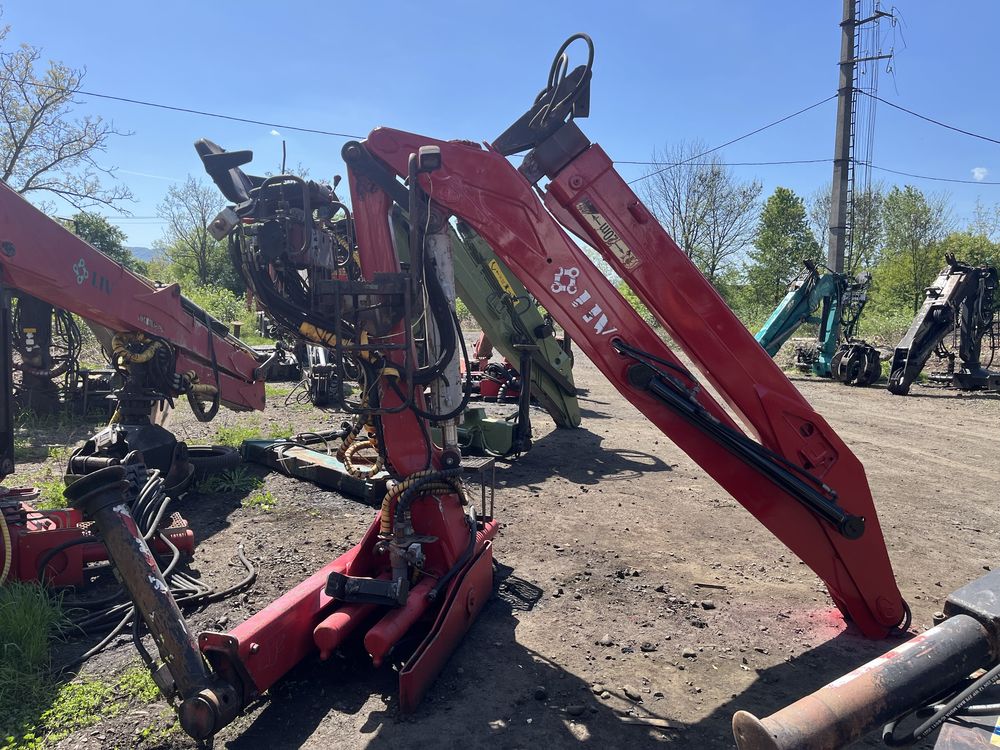 Кран маніпулятор Liv 125z  грейфер ротатор Palfinger Epsilon Loglift