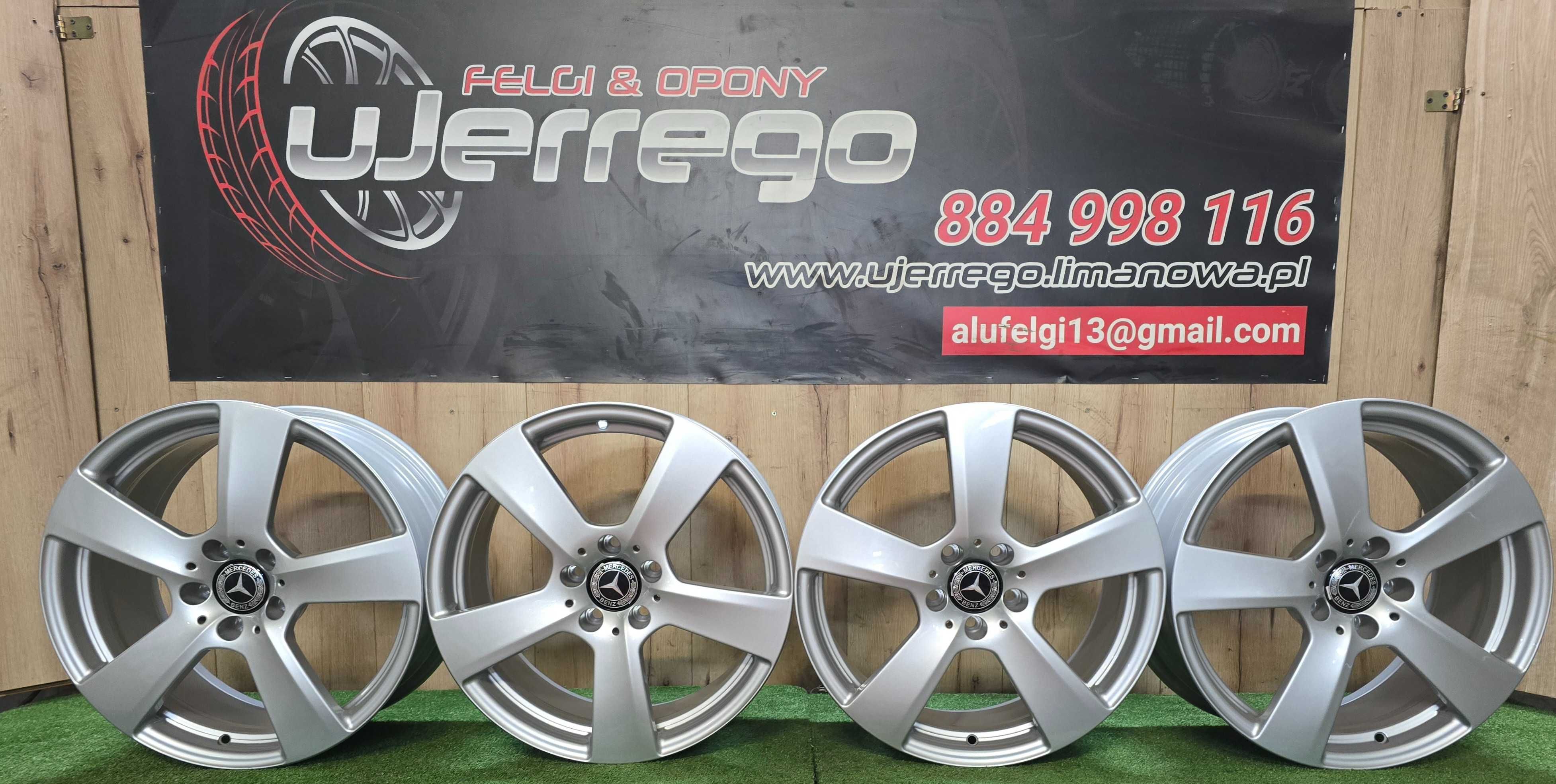 NOWE ALUFELGI MERCEDES 18x5x112 - Cla,Cls,Gla,Gle,Klasa A,B,E,S,V,M