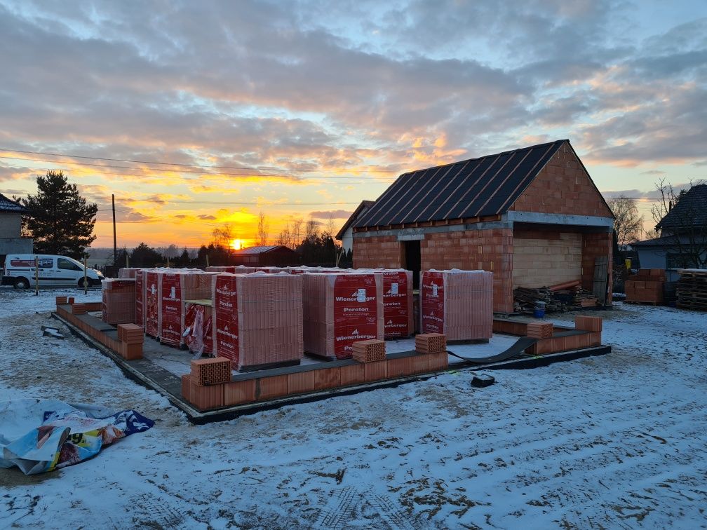 Budowa Domów ,  Płyty fundamentowe, Dachy,  Elewacje