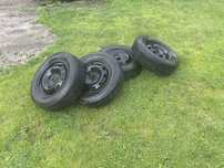 opony zimowe na felgach stalowych i letnie bez felg 165/65R15