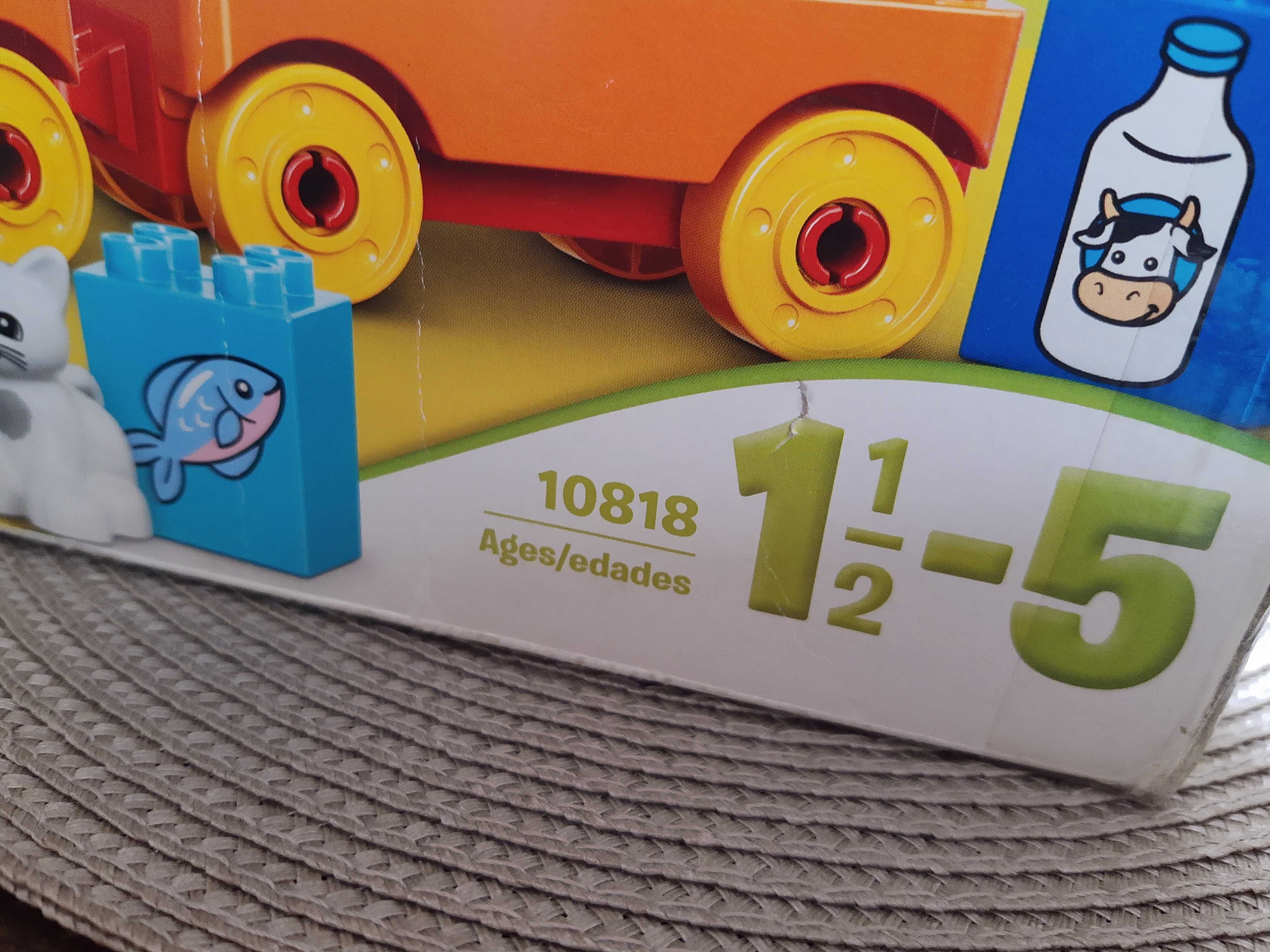 10818 moja pierwsza ciężarówka, tir, pociąg, jedzenie LEGO Duplo