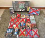 Consola nintendo nes super set, jogos e zapper