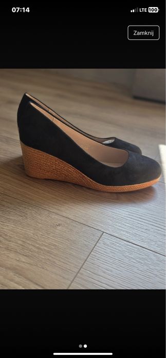 Buty na koturnie 37 nowe