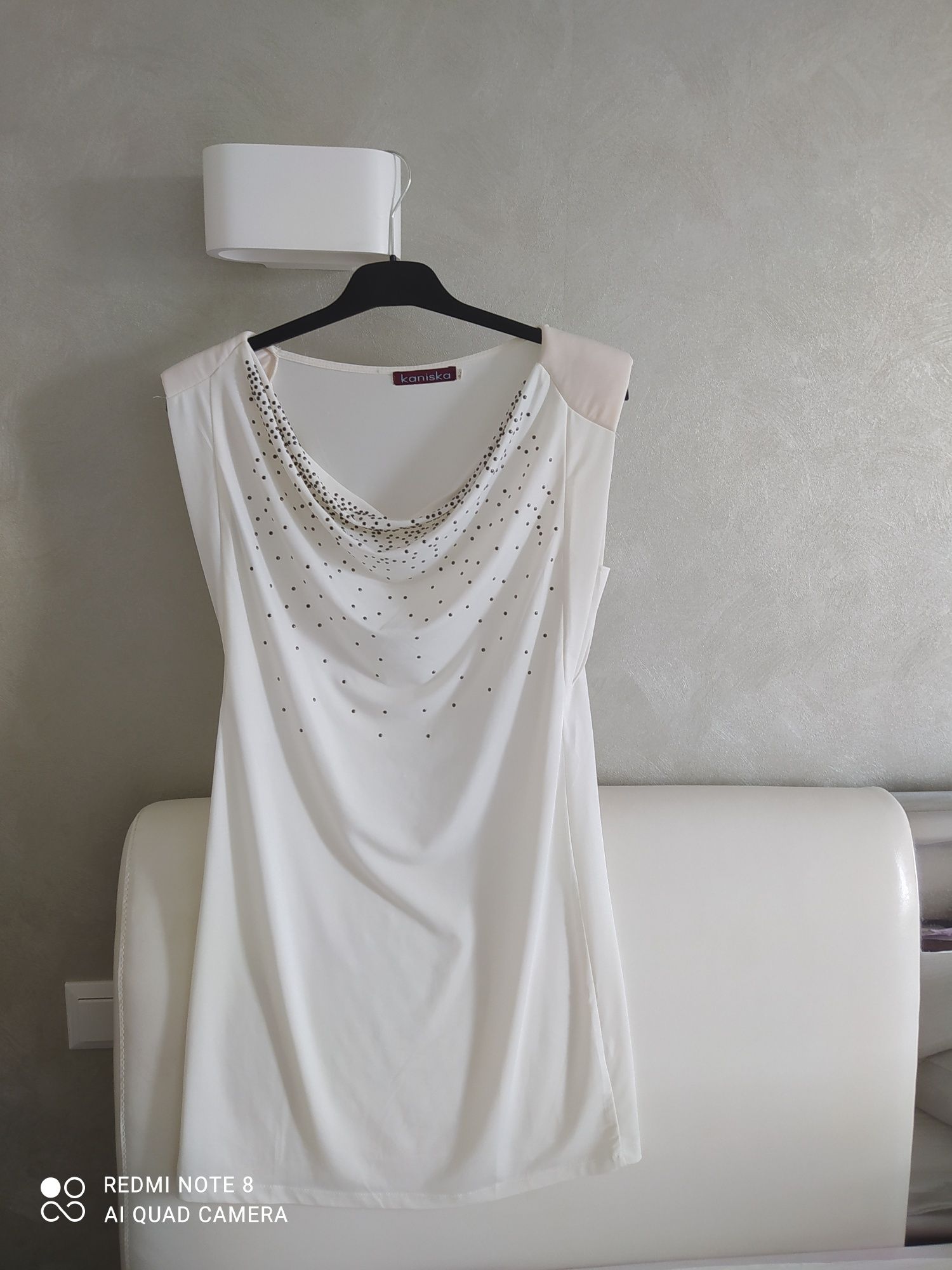 Літнє біле плаття, біла сукня, пляжне плаття, летнее белое платье р.S