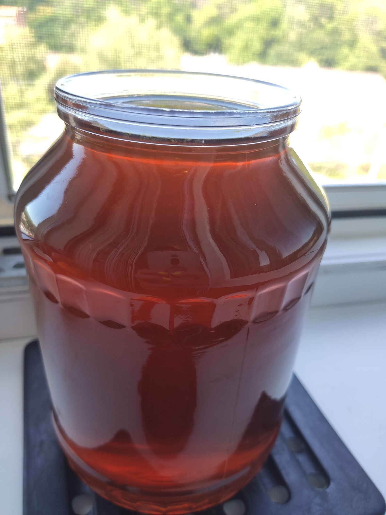 Домашній мед,гречаний і різнотрав'я