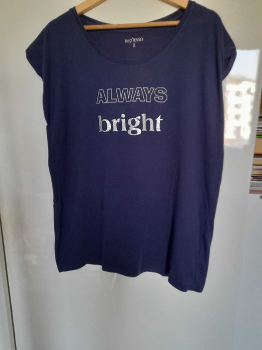 granatowy T-shirt inextenso rozmiar XL