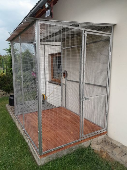 Woliera klatka  dla kota ptaków kojec 3x2