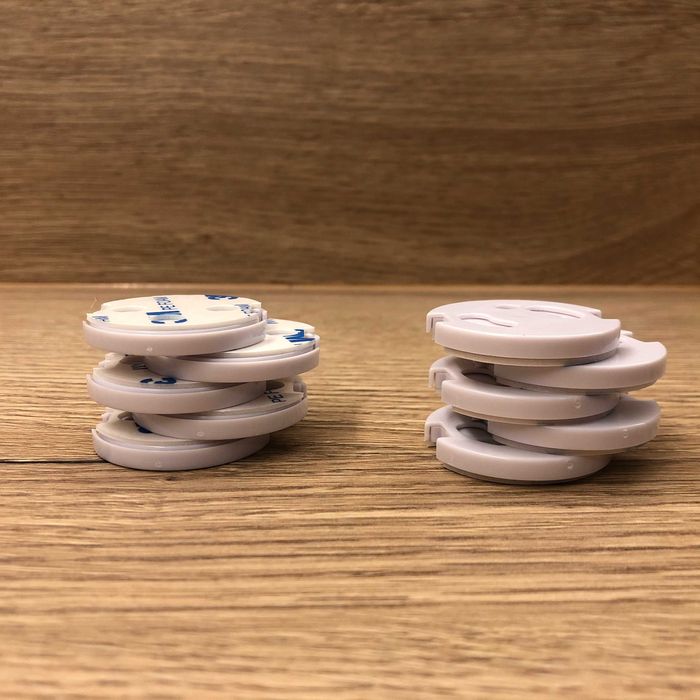 15x Zaślepki Blokady Gniazdek Kontaktów z Bolcem dla dzieci