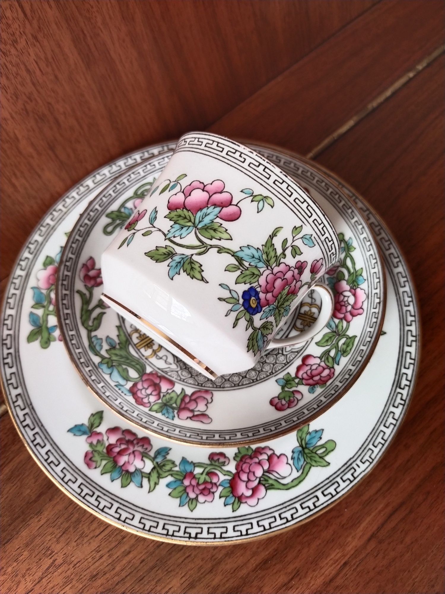 Stara Elegancka Aynsley Angielska Porcelana Kostna Filizanka Vintage