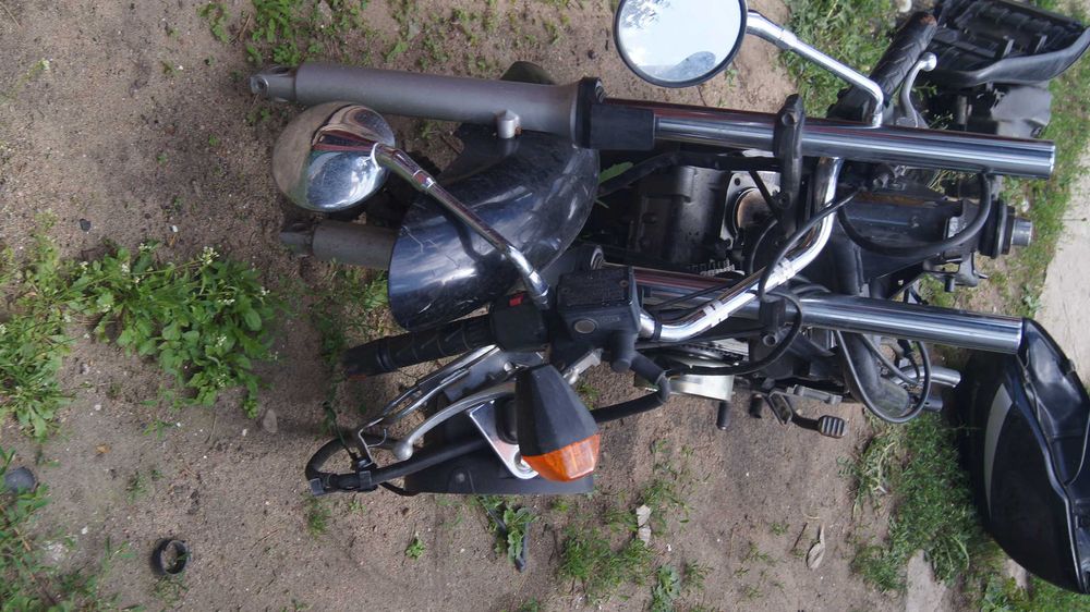 Kawasaki ER5 rama silnik gaźnik kierunkowskazy lagi kiera kierunki itp