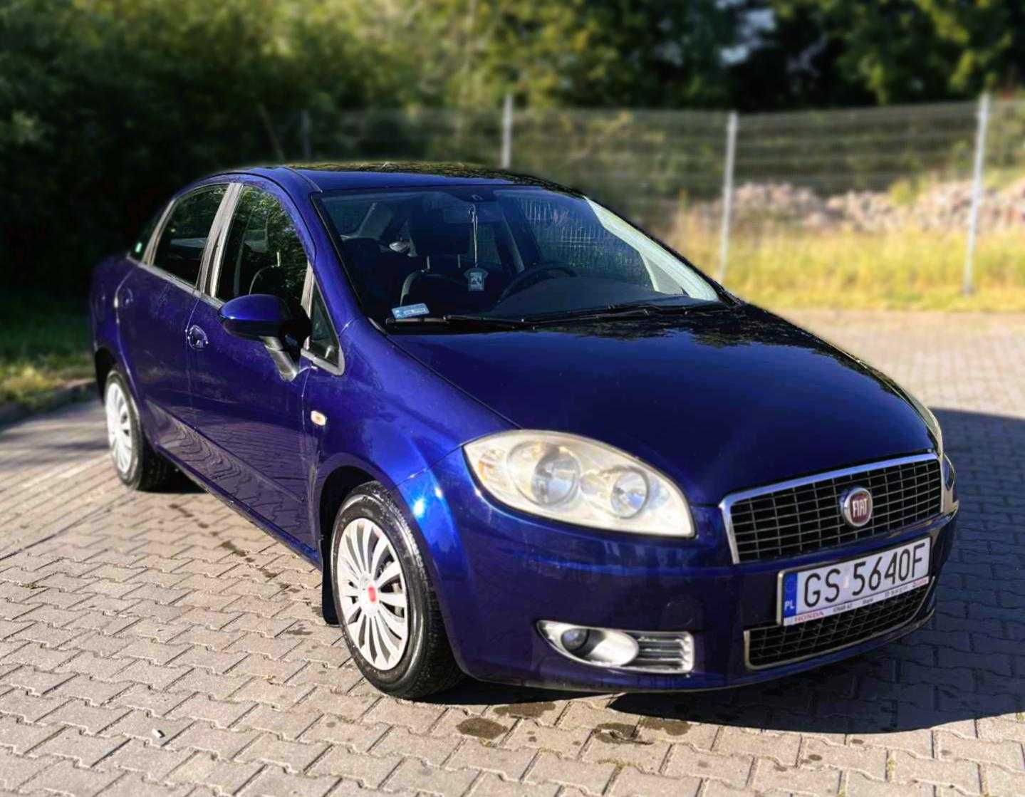Fiat Linea 1.4 2008 długie opłaty, niski przebieg, alufelgi