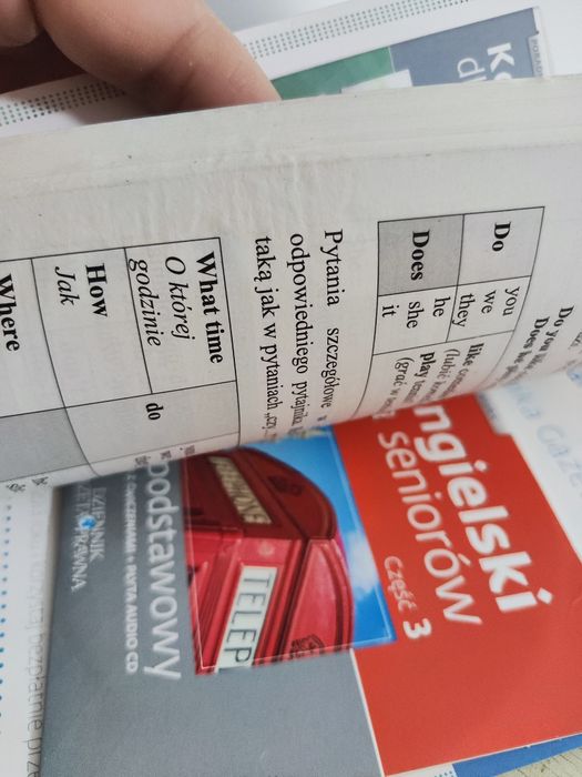 Angielski dla seniorów Kurs podstawy z ćwiczeniami bez CD