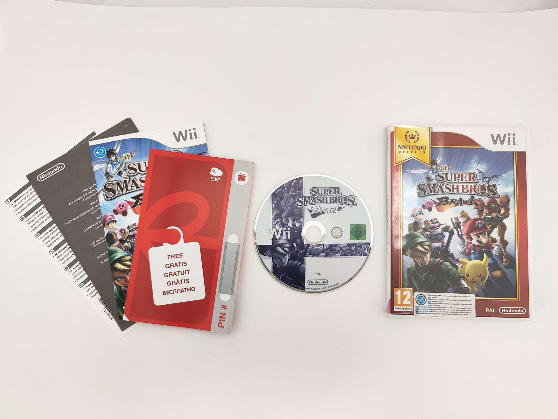Gra Super Smash Bros Brawl wersja hiszpańska