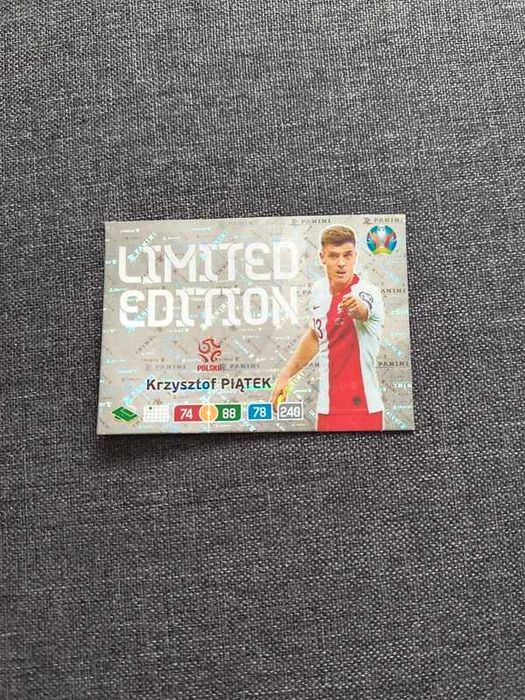 Karta kolekcjonerska euro 2020 Panini Krzysztof Piątek