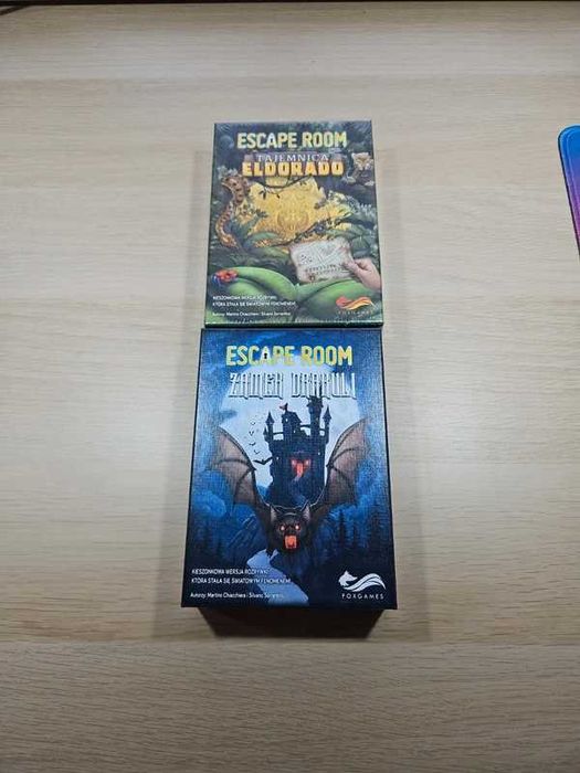 Escape room - zestaw 2 gier