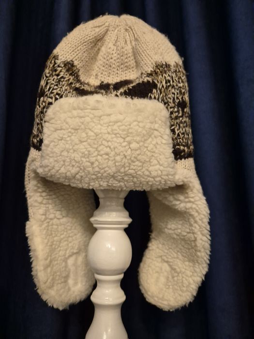 Czapka uszatka ciepła