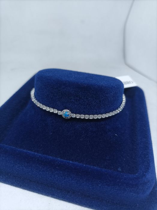 Srebrna bransoletka srebro 925 regulowana