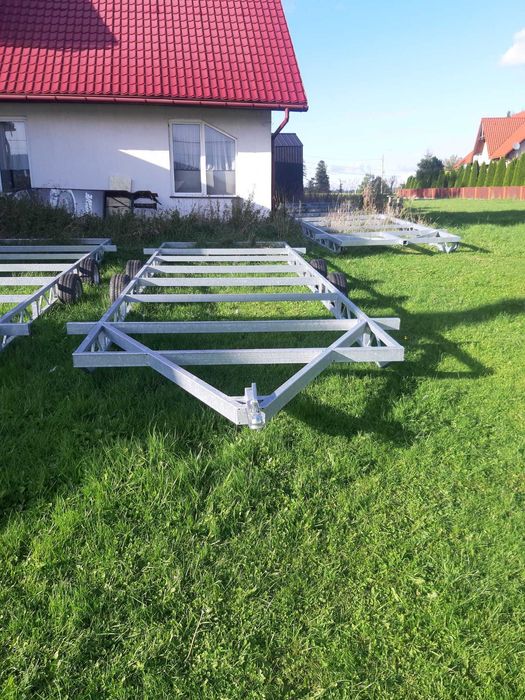 Przyczepa,rama, podwozie pod domek mobilny, holenederski 300x900