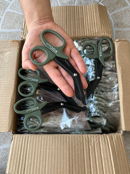 Якісні Ножиці тактичні EDC 18.3 см атравматичні медичні Оригінал!