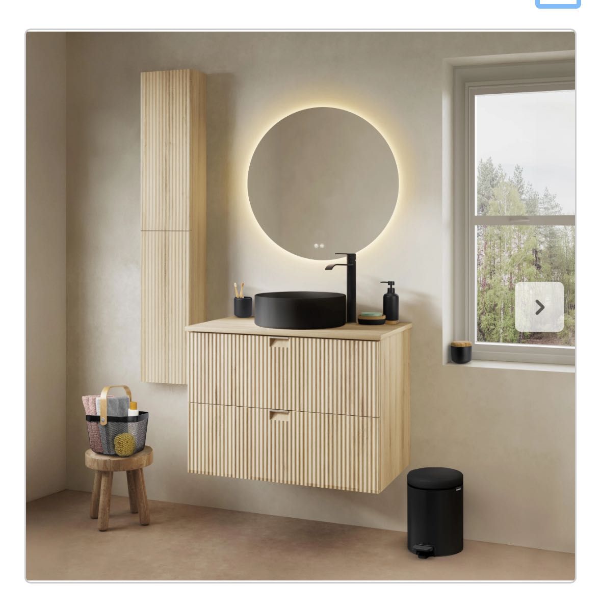 Espelho WC 80 cm
