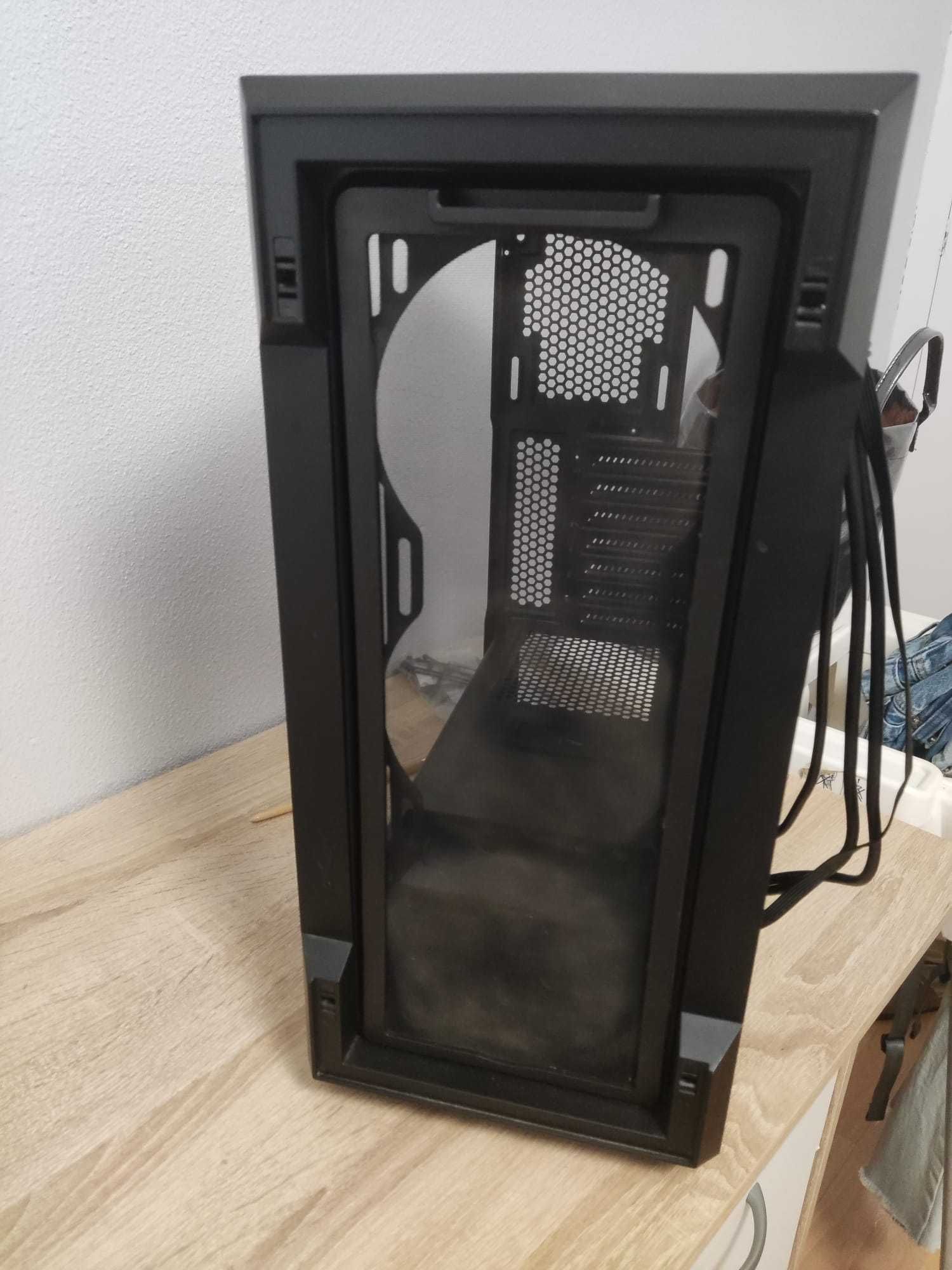 Caixa iCUE 220T Airflow Tempered Glass Preta