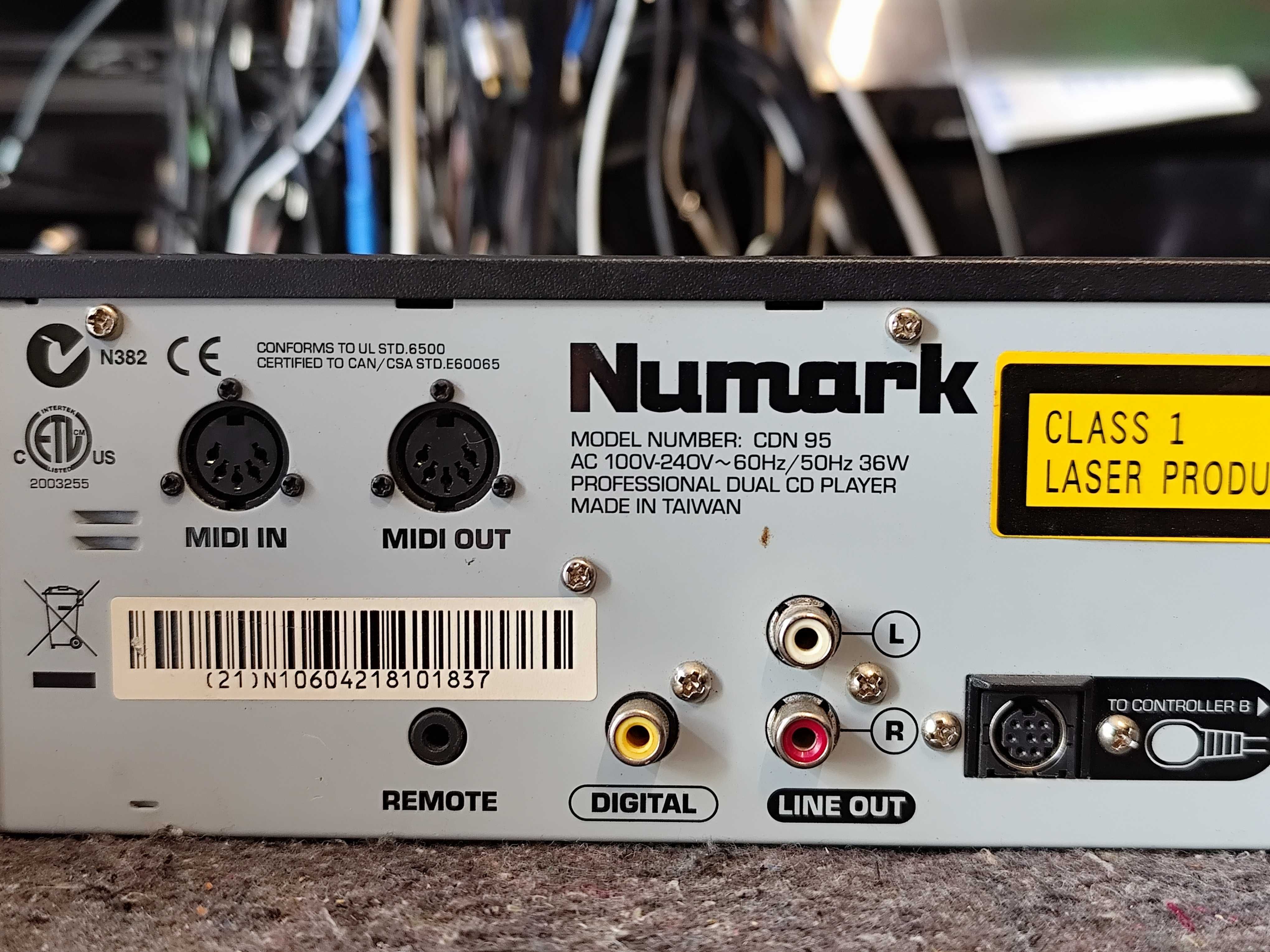 odtwarzacz CD Numark CDN 95
