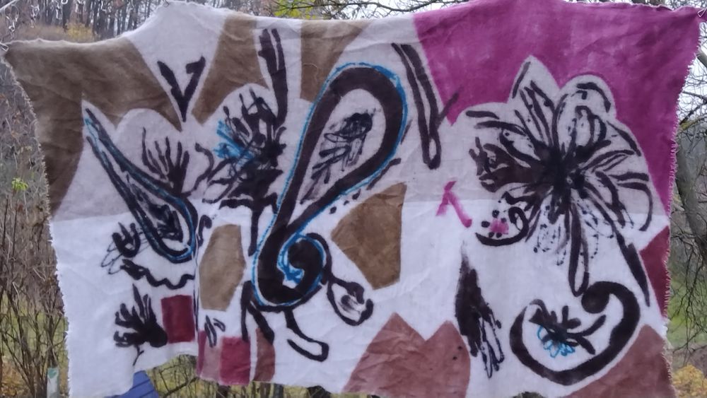 19 andrea's 1947 кашемировый винтажный палантин. италия.