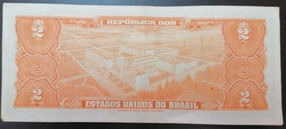 Notas antigas do Brasil cruzeiro cruzado