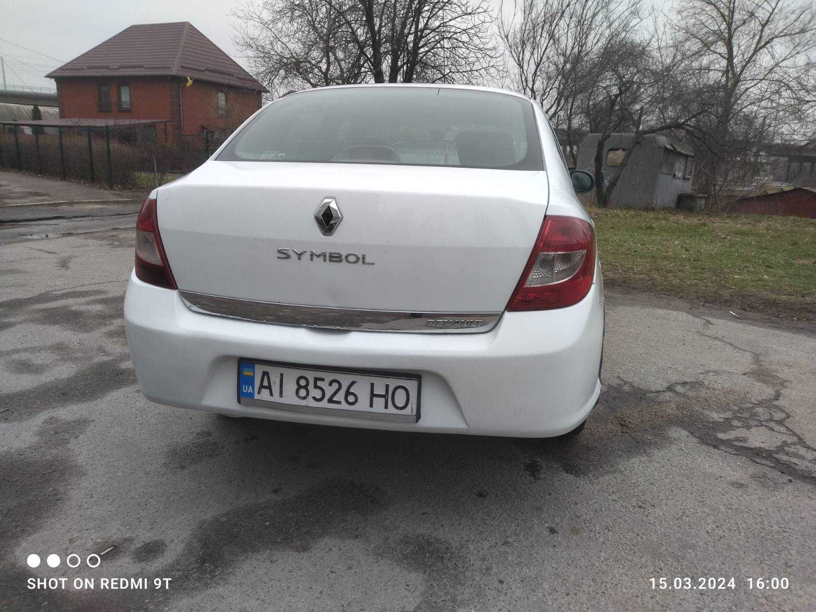 Renault Clio Symbol 1.4 на газу 2012р.