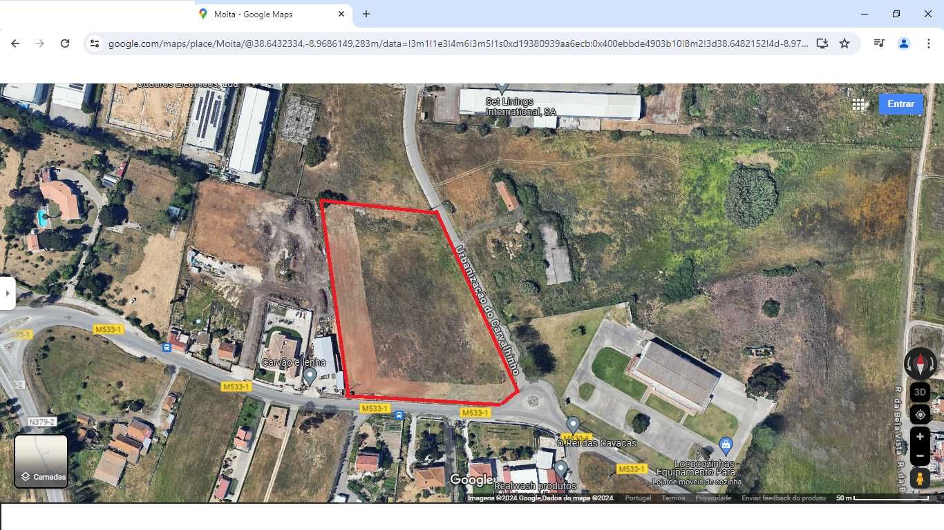 Terreno 13.500M2 viabilidade de construção de até 50%