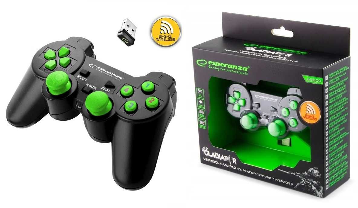 Pad bezprzewodowy PS3 Android TV PC Esperanza Gladiator * Video-Play