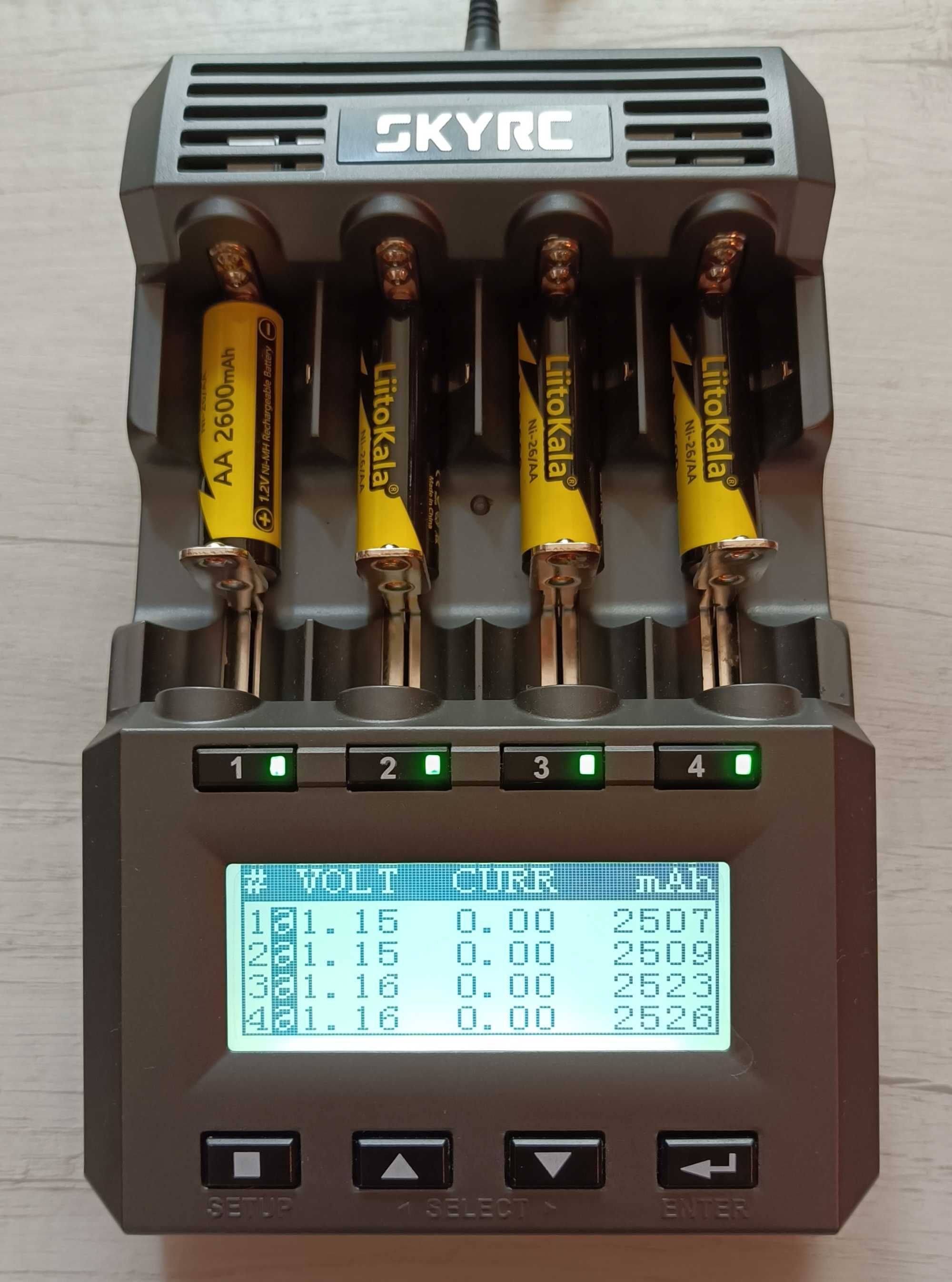 Акумулятор батарейка пальчикова AA LiitoKala 2600mAh R06 NiMh Оригінал