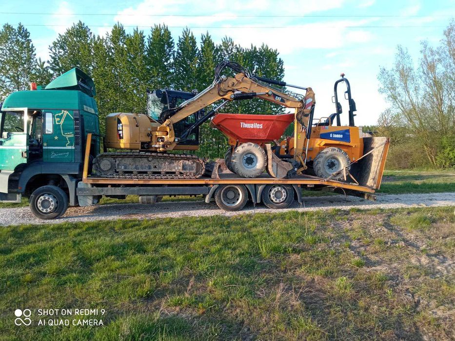 wynajem wynajmę wozidło budowlane obrotowe  4x4 6 ton ładowności