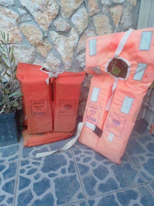 5 coletes salva vidas 30 euros