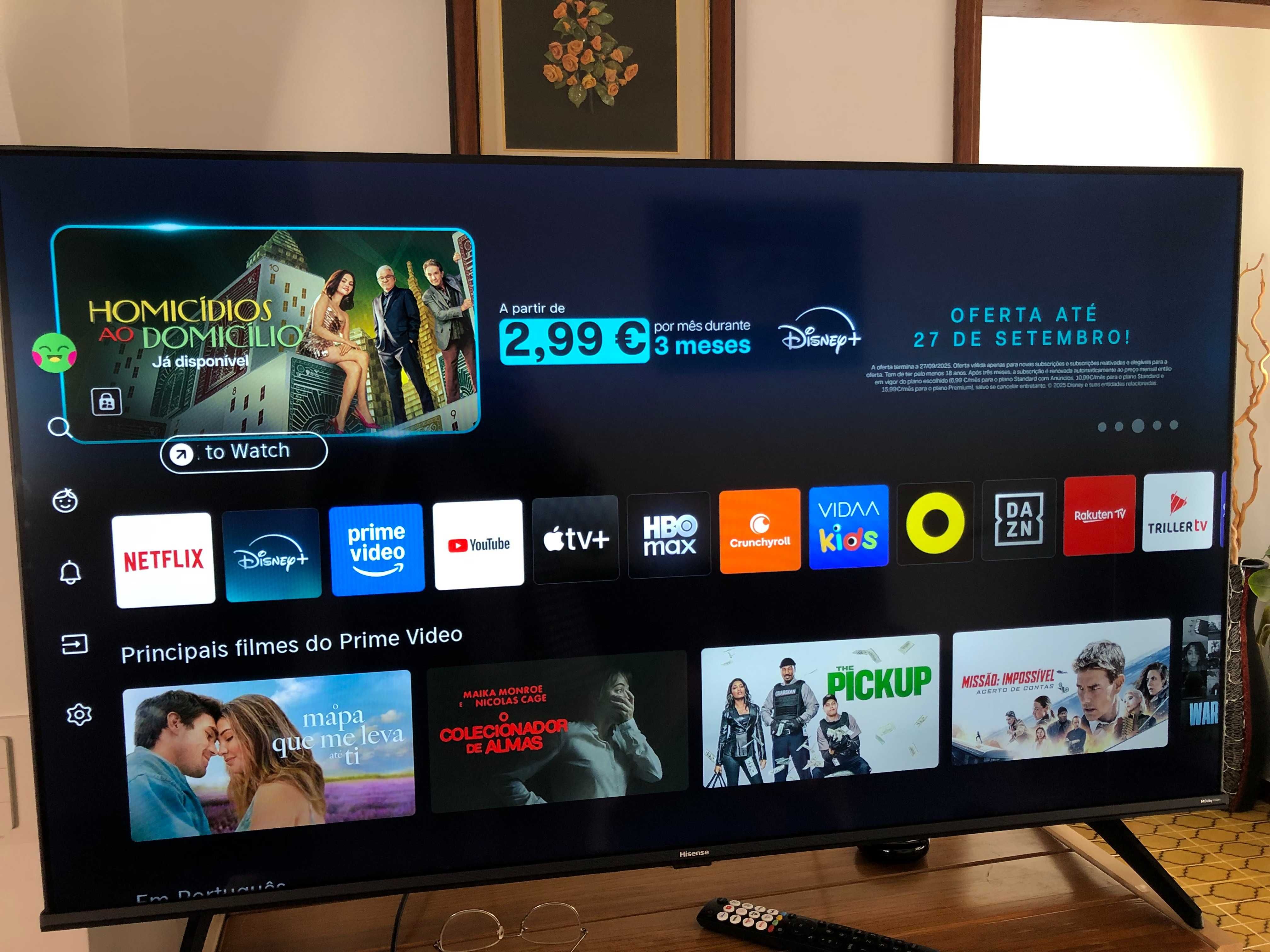 TV de 50 polegadas Hisense