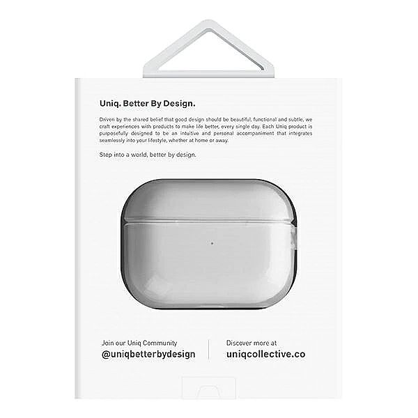 Etui UNIQ Glase AirPods Pro 2 - przezroczyste