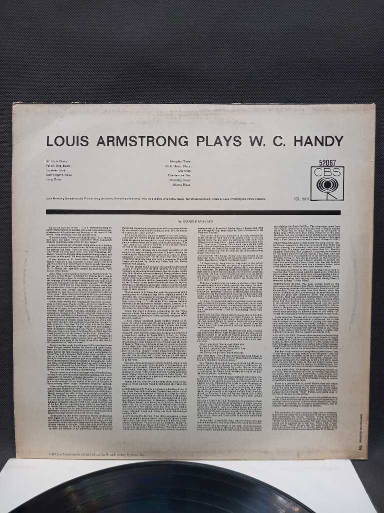Louis Armstrong & W. C. Handy płyta winylowa