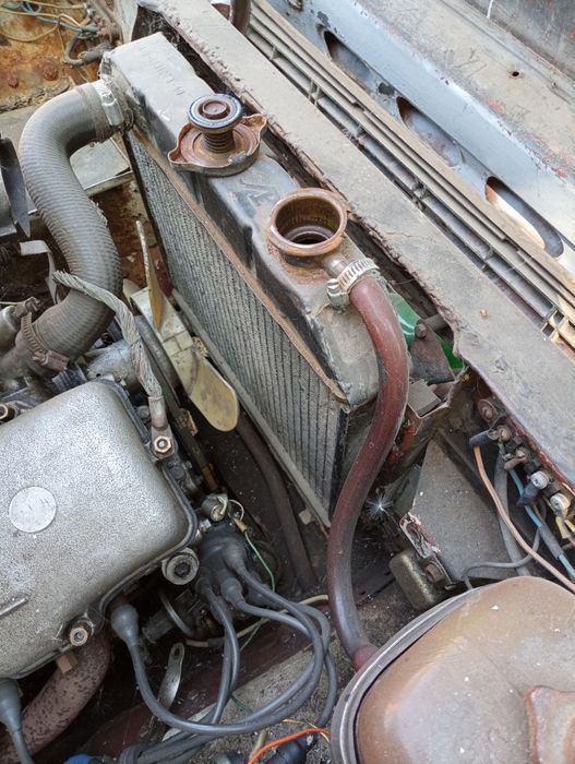 Радиатор москвич