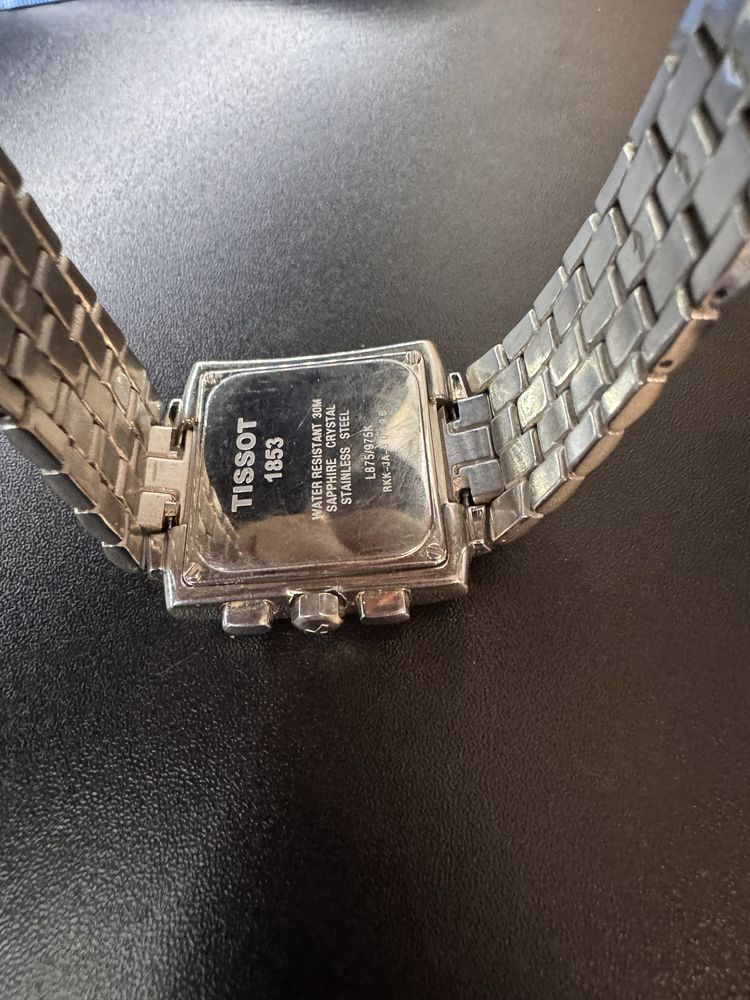 Sprawny ZEGAREK TISSOT 1853 L875/975K Szwajcarski mechanizm kwarcowy
