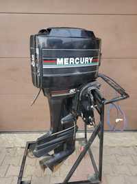 Mercury 50 KM power trim silnik zaburtowy L manetka zegary
