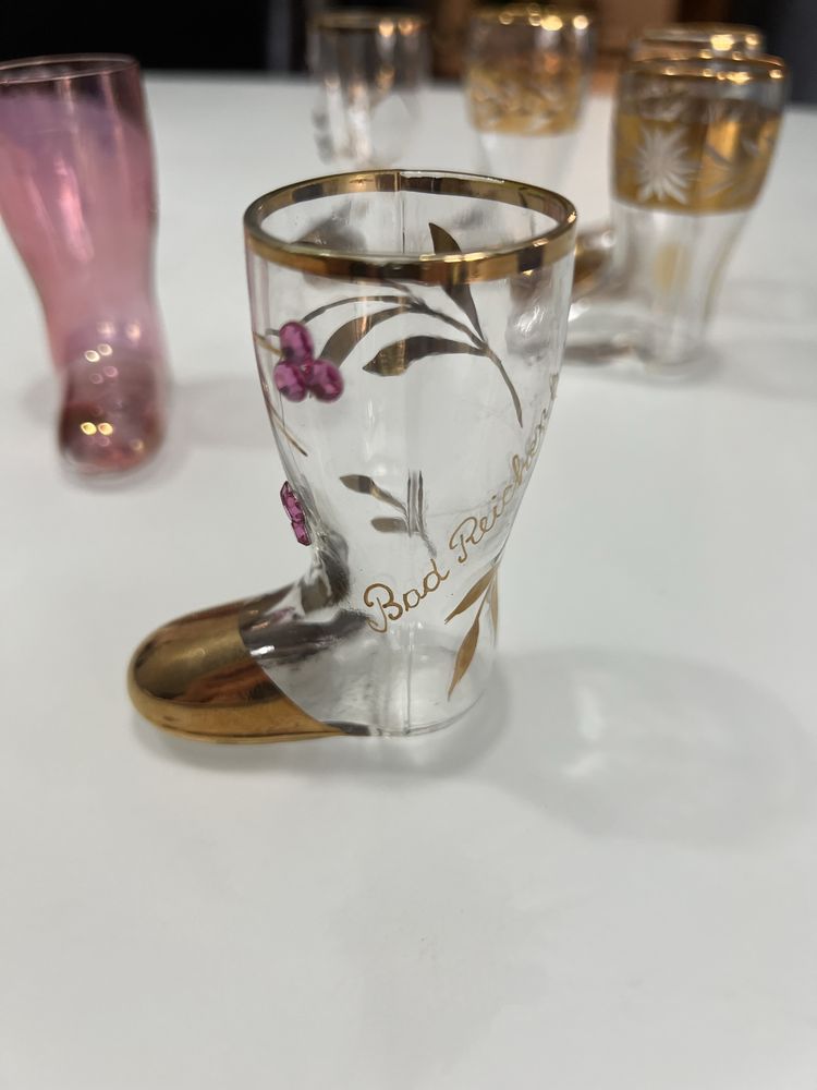 Kieliszki buty 6 sztuk