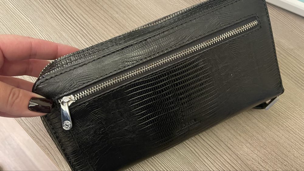 Барсетка сумка клач шкіряна Karya