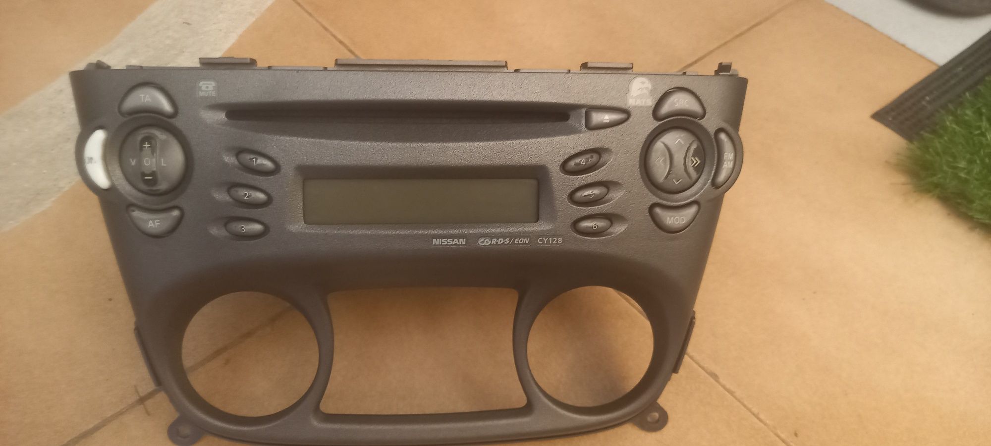 Consola central auto rádio
