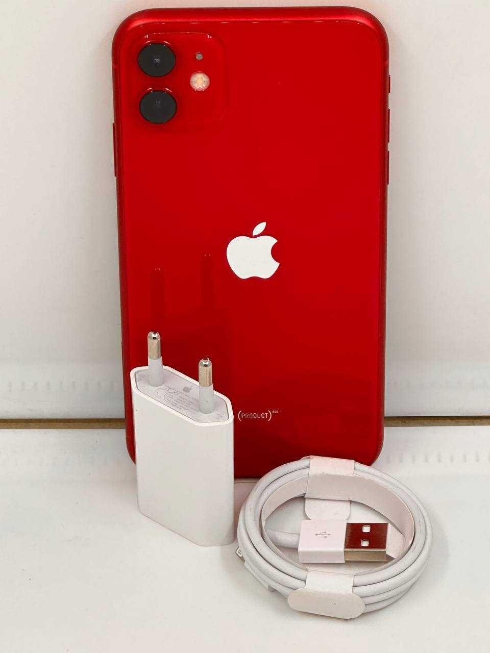 iPhone 11 128Gb Red Neverlock ГАРАНТИЯ 6 Месяцев МАГАЗИН