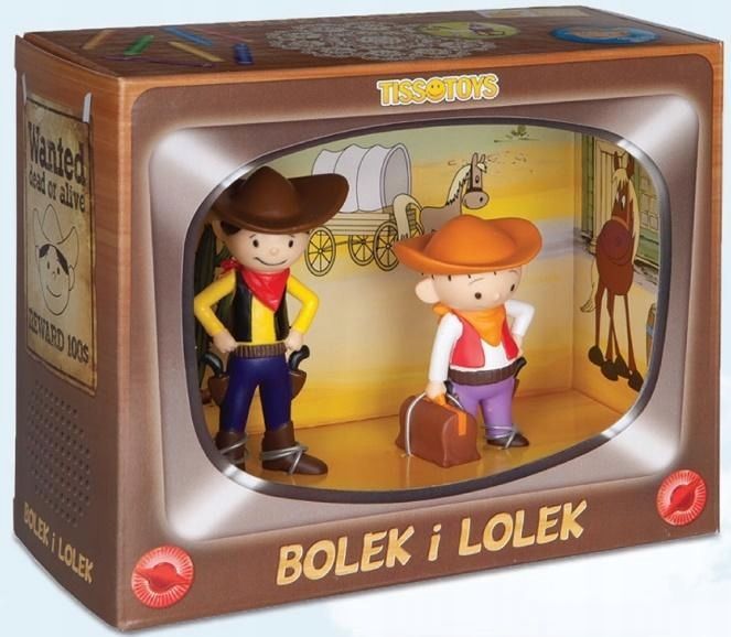 Zestaw Figurek: Bolek I Lolek Kowboj, Tisso Toys