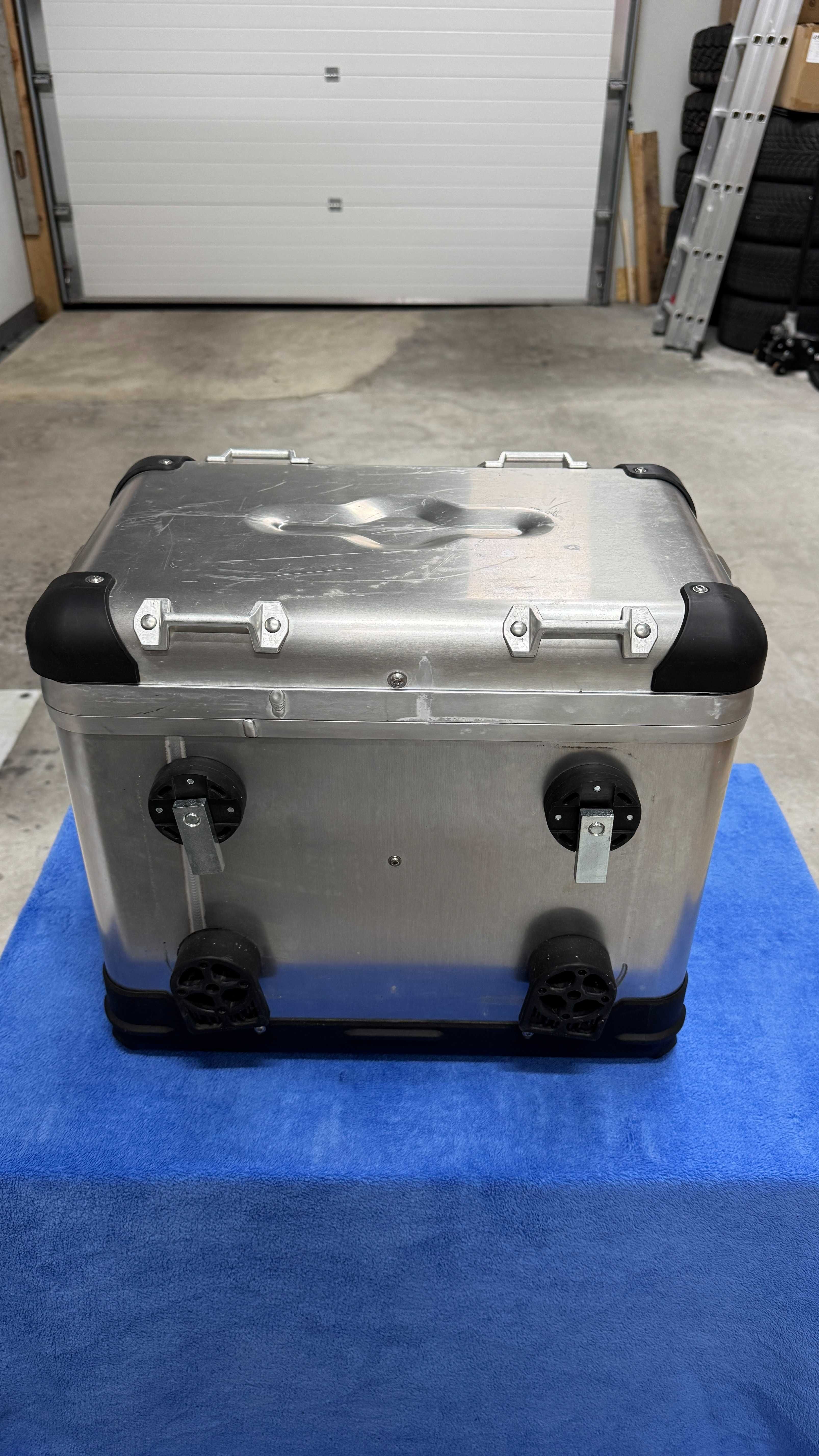 Kufry boczne aluminiowe Zega Pro Touratech KTM (31+38L), stan jak NOWE