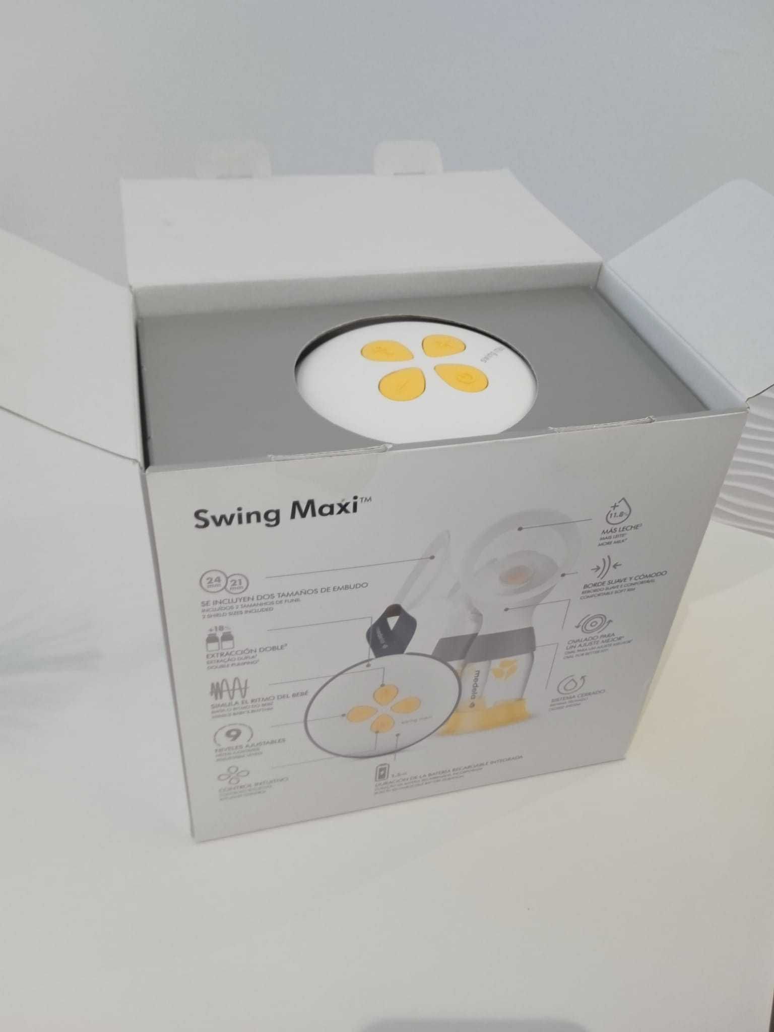 Bomba de leite dupla Medela Swing Mac