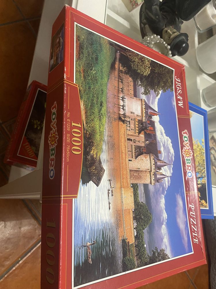 Puzzles 1000 peças