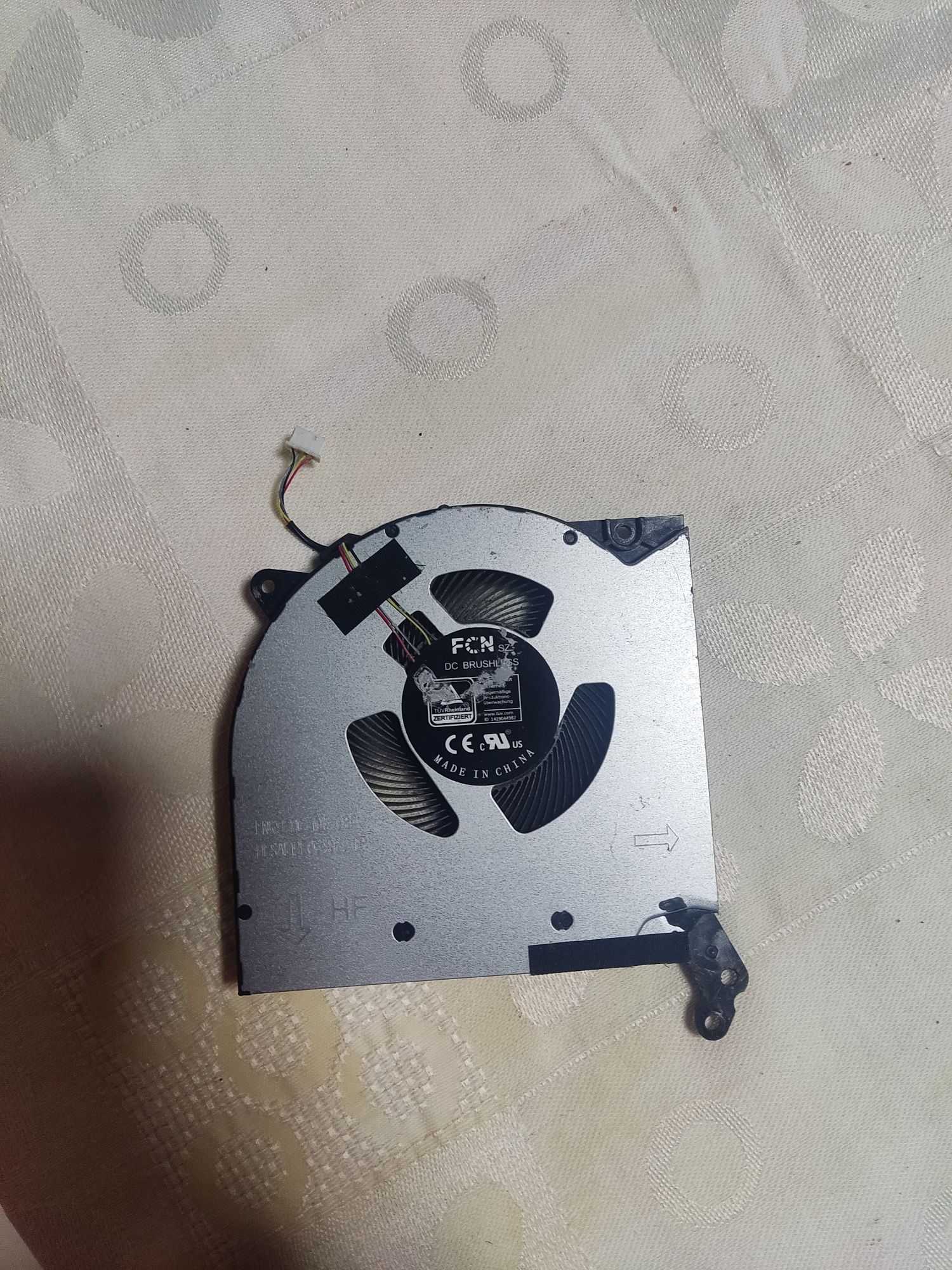 Ventoinha direita para portátil