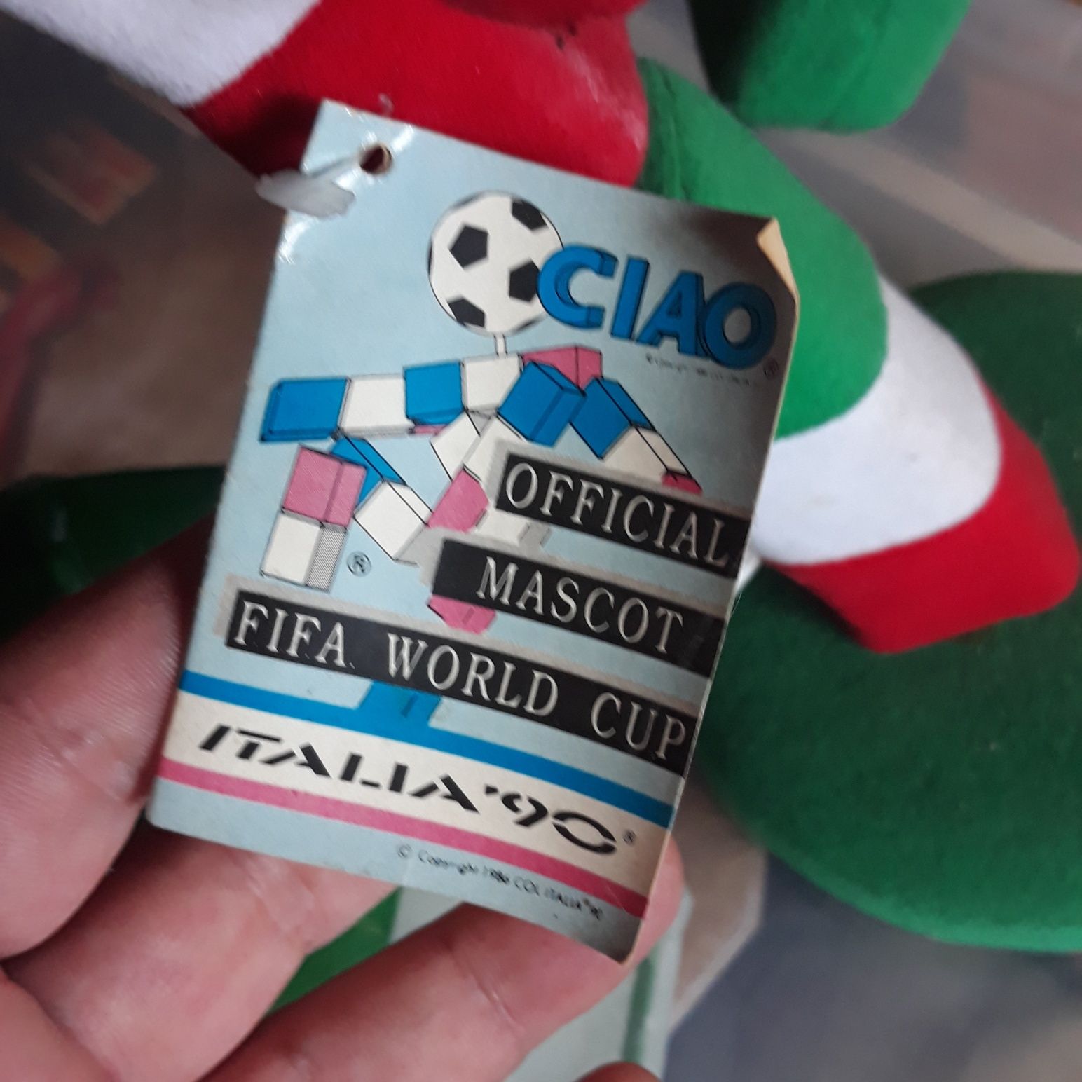 Oficjalna Maskotka Mistrzostw Świata Italia 90 Ciao